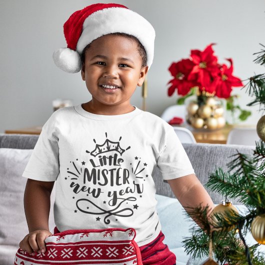 T-shirt Pour Bébé Little Mister New Year