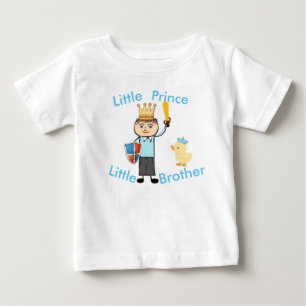 T-shirt Pour Bébé Little Prince Little Brother
