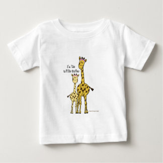 T-shirt Pour Bébé Little Sister Giraffe