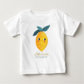 T-shirt Pour Bébé Little Sweetie Cute Lemon (Devant)