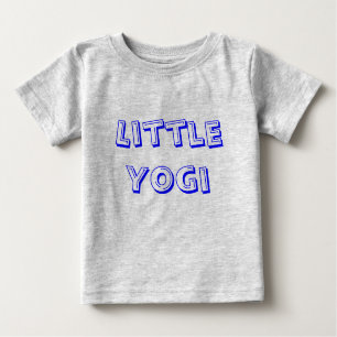 T-shirt Pour Bébé Little Yogi - Vêtements de Yoga pour bébé