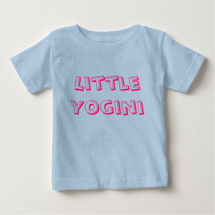 T-shirt Pour Bébé Little Yogini - Baby Yoga Clotures