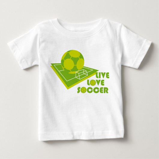 T-SHIRT POUR BÉBÉ LL_SOCCER (Devant)