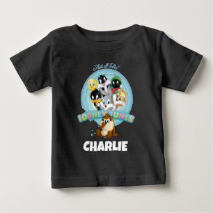 T-shirt Pour Bébé Logo Baby LOONEY TUNES™   C'est fini les amis