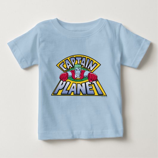 T-shirt Pour Bébé Logo Captain Planet (Devant)