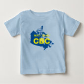 T-shirt Pour Bébé Logo CBC 1958 (Devant)