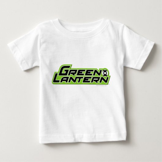 T-shirt Pour Bébé Logo de lanterne verte 2 (Devant)
