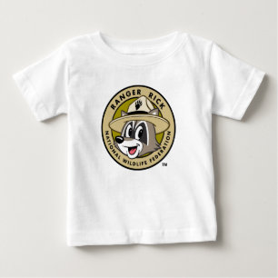 T-shirt Pour Bébé Logo de Rick de garde forestière de Rick de