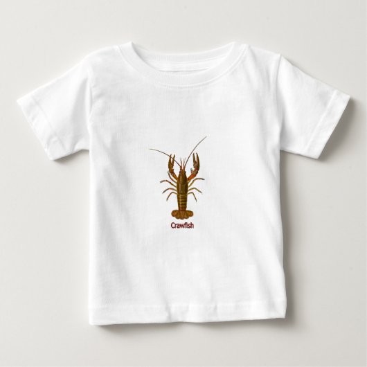 T-shirt Pour Bébé Logo d'écrevisses (Devant)