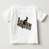 T-shirt Pour Bébé Logo Dimensional Kangaroo, (Dos)