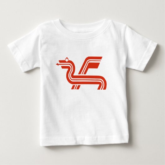 T-shirt Pour Bébé Logo Dragon (Devant)