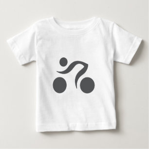 T-shirt Pour Bébé Logo du cool cycliste