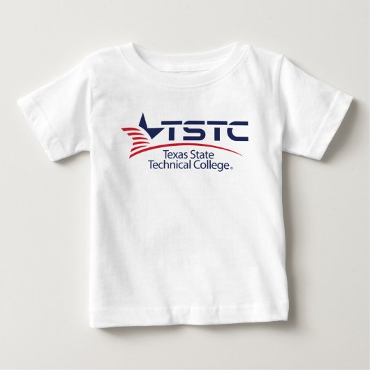 T-shirt Pour Bébé Logo du Texas State Technical College (Devant)