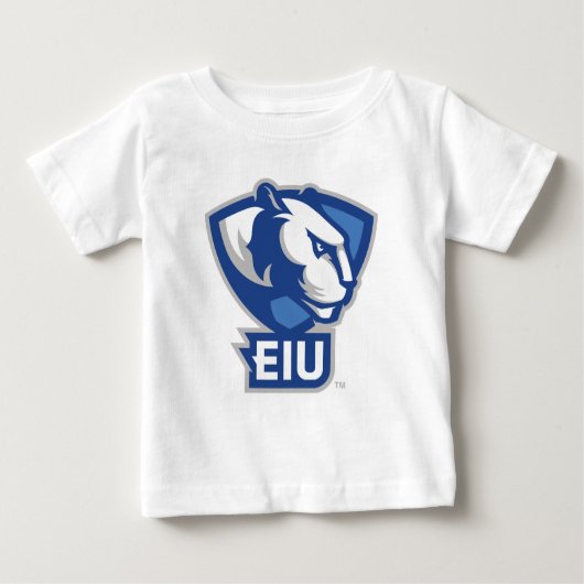 T-shirt Pour Bébé Logo Eastern Illinois University Panthers (Devant)