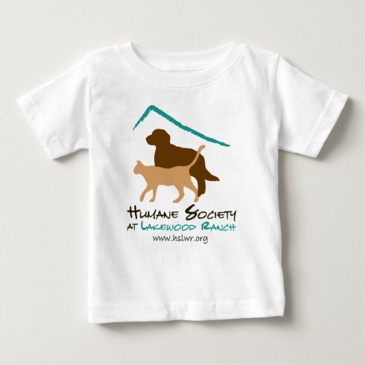 T-shirt Pour Bébé Logo HSLWR chemise (Devant)