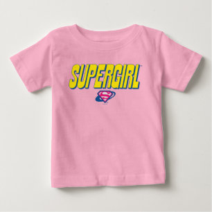 T-shirt Pour Bébé Logo Pop Supergirl