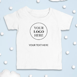 T-shirt Pour Bébé Logo Promotionnel Personnalisé – Aucune Commande M