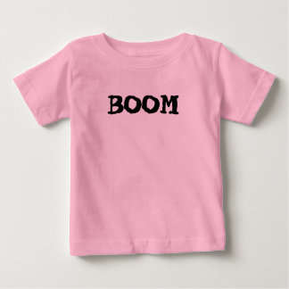 T-shirt Pour Bébé Logo rose infantile de BOOM de chemise