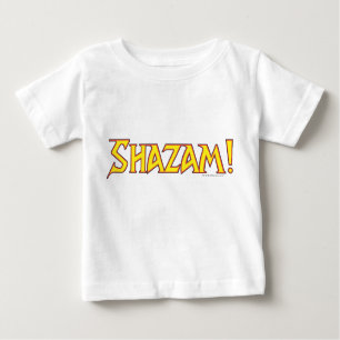 T-shirt Pour Bébé Logo Shazam Jaune/Rouge
