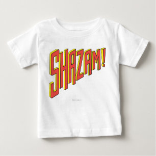 T-shirt Pour Bébé Logo Shazam Rouge/Jaune