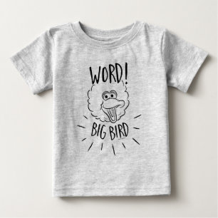 T-shirt Pour Bébé Logo skate de Big Bird - Mot ! Big Bird