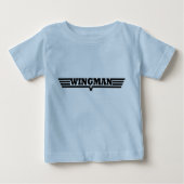 T-shirt Pour Bébé Logo Wingman Wings (Devant)
