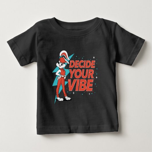 T-shirt Pour Bébé Lola Bunny Décidez Votre Vibe (Devant)