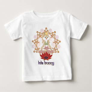 T-shirt Pour Bébé Lola Bunny Yoga Lotus Pose