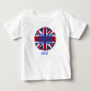 T-shirt Pour Bébé London Union Jack 2022 pour personnaliser