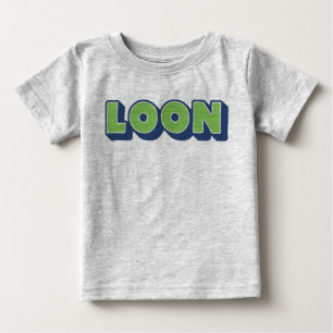 T-shirt Pour Bébé Loon, Dialecte dorique, Garçon, Ecosse