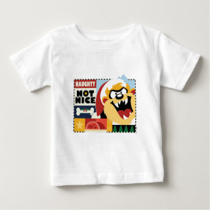 T-shirt Pour Bébé LOONEY TUNES™ TAZ™ Naughty Not Nice