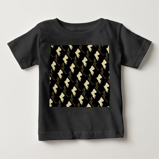 T-SHIRT POUR BÉBÉ LOUISIANA (Devant)