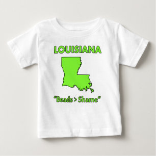 T-shirt Pour Bébé Louisiane - Perles > Honte