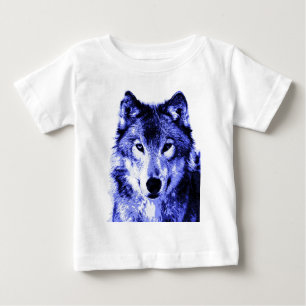 T-shirt Pour Bébé Loup de nuit