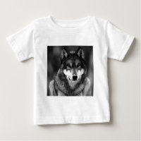 Loup noir et blanc