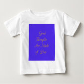T-shirt Pour Bébé Love Create Your Own Good Thoughts (Devant)