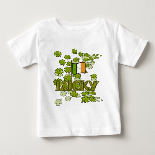 T-shirt Pour Bébé Luck of the Irish (Devant)