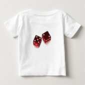 T-shirt Pour Bébé Lucky #7 (Dos)