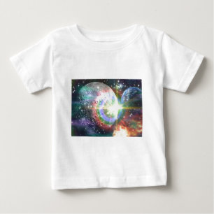 T-shirt Pour Bébé lune arc