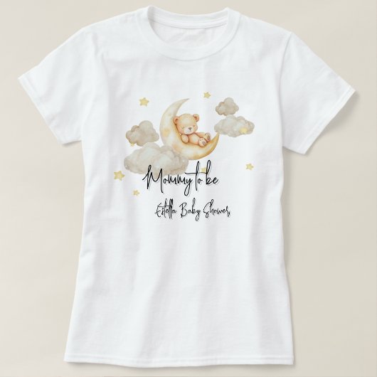 T-Shirt Pour Bébé Lune Maman Future Maman