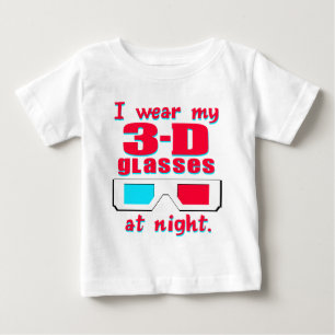 T-shirt Pour Bébé Lunettes 3D