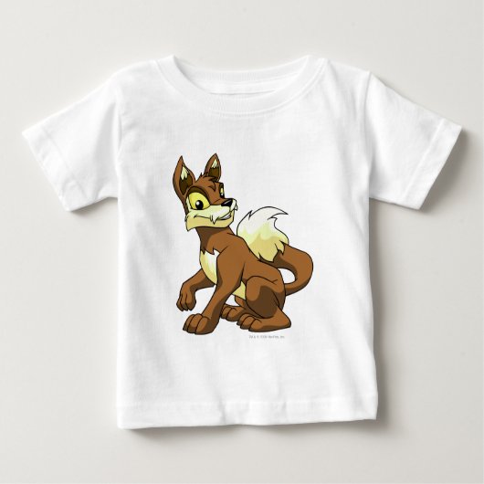 T-shirt Pour Bébé Lupe Brown (Devant)