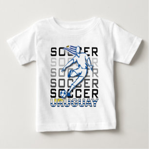 T-shirt Pour Bébé L'Uruguay Copa Amérique 2011
