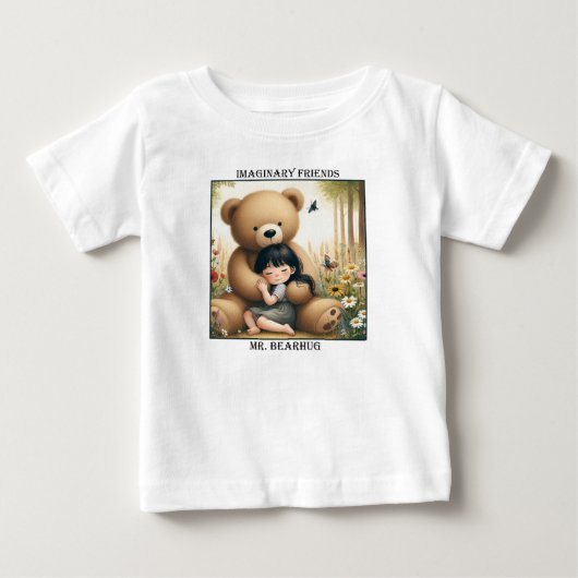 T-shirt Pour Bébé M. Câlinours (Devant)