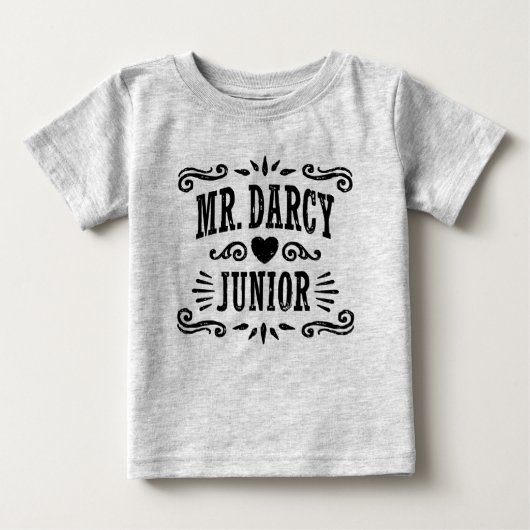 T-shirt Pour Bébé M. Darcy junior (Devant)