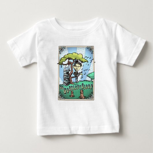 T-shirt Pour Bébé M. GobbledyGloop (Devant)
