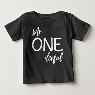 T-shirt Pour Bébé M. Onederful