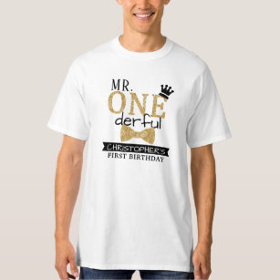 T-shirt M. ONEderful 1er anniversaire