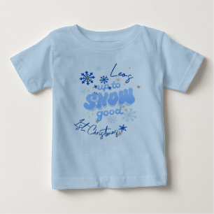 T-shirt Pour Bébé Ma 1ère Novelté de Noël Drôle Citation Garçons