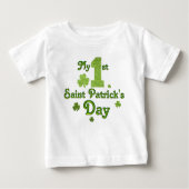 T-shirt Pour Bébé Ma 1ère Saint Patrick (Devant)
